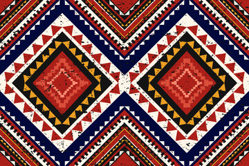 Ethnic pattern.beautiful pattern. folk embroidery,bohemian style,aztec geometric art ornament print.ethnic abstract Inkatha art.Seamless fabric.design for fabric, carpet, wallpaper, clothing