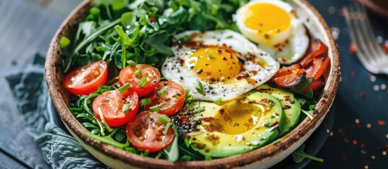 Healthy weight loss food that is low in carbs and high in fat, such as the Keto or ketogenic diet.
