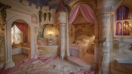 Fairy Tale Castle Bedroom