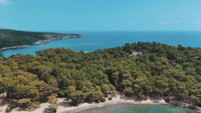 Phaselis or Faselis Was a Greek and Roman City on the Coast of Ancient Lycia. Its Ruins Are Located North of the Modern Town Tekirova in the Kemer District of Antalya Province in Turkey.