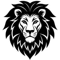 lion head vector