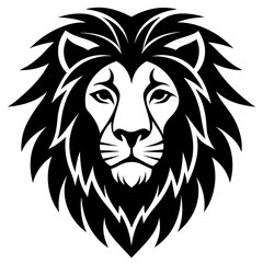 lion head vector