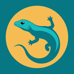 Monitor lizard vector art