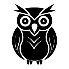Owl vector icon illustration
