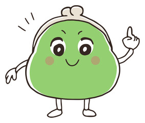財布 お金のキャラクター
