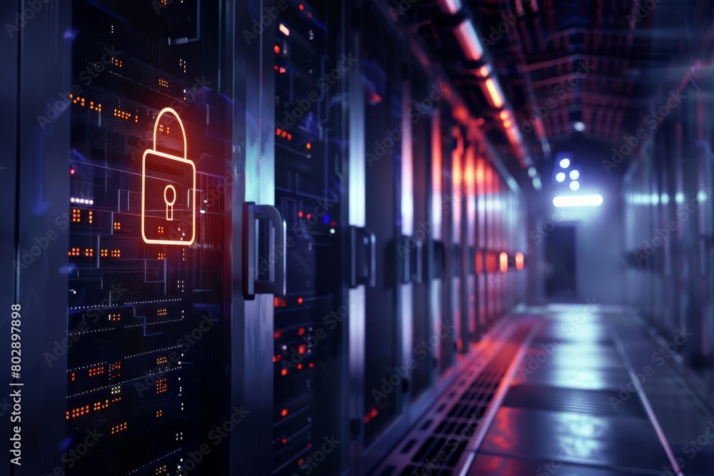 Poster iot security measures ensure robust protection for internet of things devices, enhancing web safety 