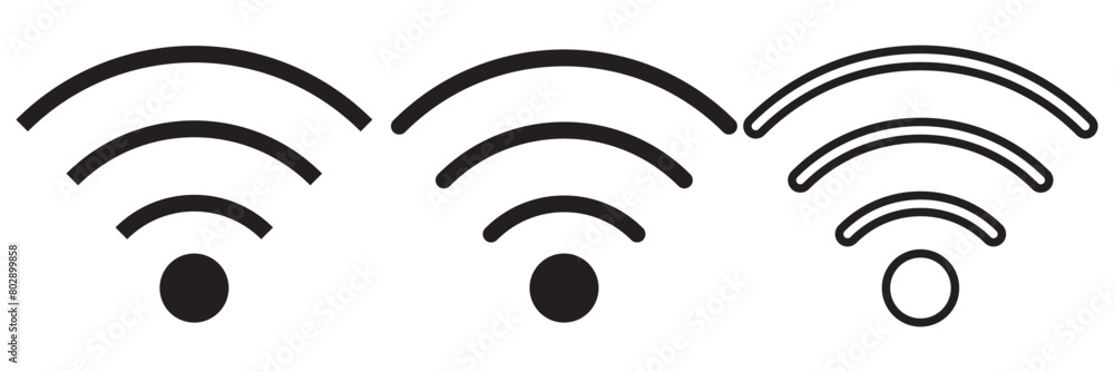 Poster wifi wireless internet signal flat icon for apps. wi-fi icon. wifi vector design. wireless and wifi 