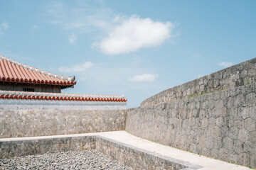 Obraz premium Shurijo Castle in Naha, Okinawa, Japan