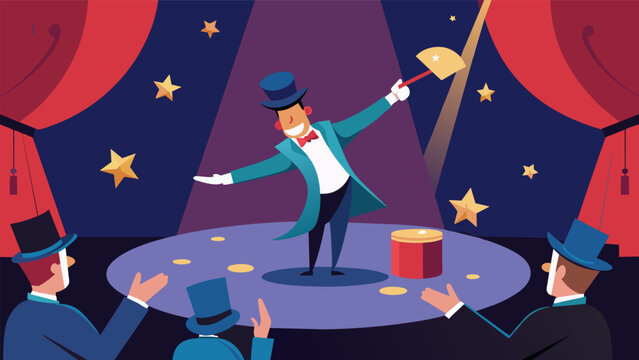 In a grand finale the magician made the entire theater disappear leaving the audience questioning what was real and what was only an illusion..