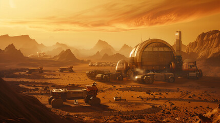Terraforming Mars: Pioneering Human Settlement in the Red Planet's New Frontier