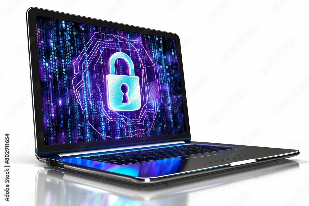Poster virus and biometric security software safeguard hacker safety, integrating antivirus defenses with p