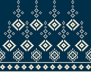 Fototapeta premium abstract Traditional geometric ethnic fabric pattern ornate elements with ethnic patterns design for textiles, rugs, clothing, sarong, scarf, batik, wrap, embroidery, print, curtain, carpet, wallpaper