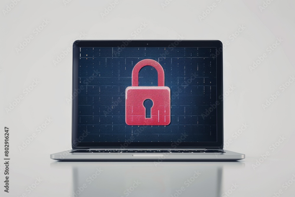 Poster cyber protection integrates confidentiality with secure network protocols, safeguarding digital safe