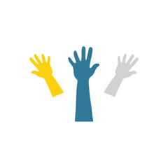 International Albinism Awareness Day Concept with Hands