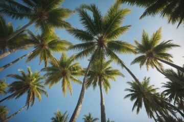 coconut trees