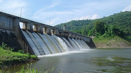 Water Resources Engineering: Photos related to water supply, drainage, and flood control projects.