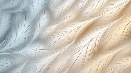Gentle gradient feather background from blue to beige. Copy space.