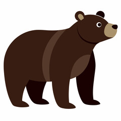 brown bear vector art