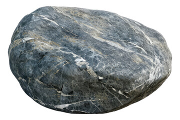 Big stone isolated on transparent background