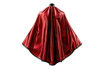 Barber cape isolated on transparent background