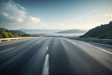 Fototapeta premium road in the mountains