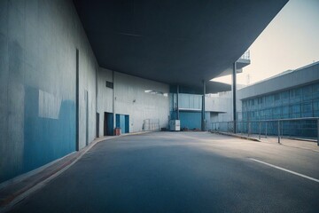 Obraz premium parking garage