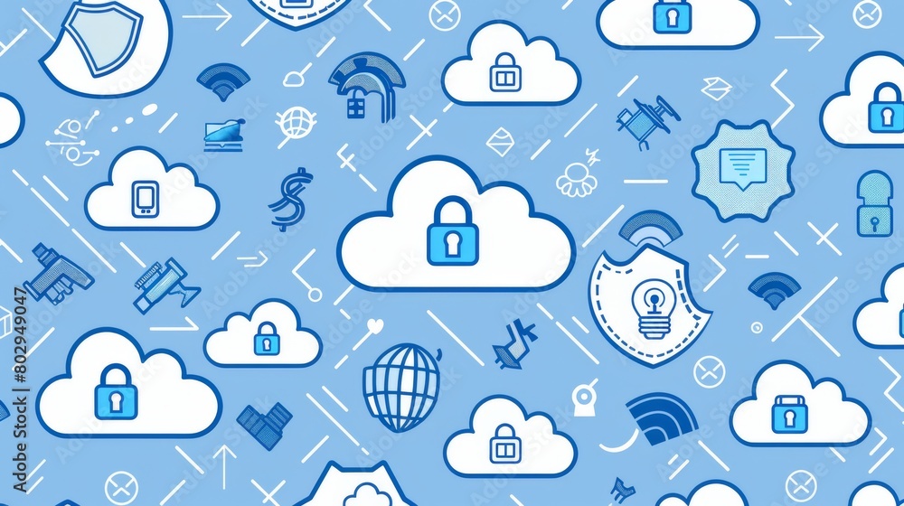 Poster scalable digital security software enhances soho environments with stealth locks, high availability,