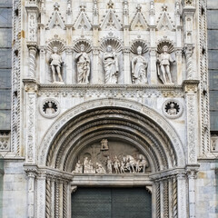 Como in Italy, the cathedral 
