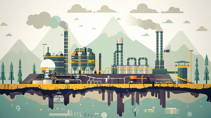  an infographic explaining carbon capture and storage technologies and their potential.