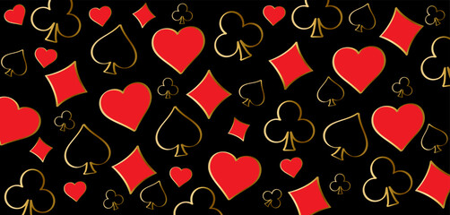 Cartoon ace, king, queen, jack. Cards game spades. Queen, King, Heart, Ace. Poker player card. Spade jack pattern. Vector bridge icon. Gambling play suit black blackjack. Casino club gaming. 