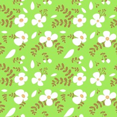 background flower pattern design