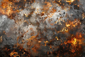 A surreal image of fire burning in mid-air. Perfect for adding a dramatic touch to your projects