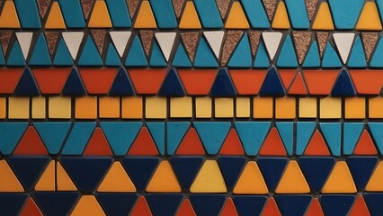 Modernistic style mosaic, background image