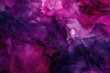 Fototapeta premium Close up of a vibrant purple and black painting, suitable for artistic backgrounds