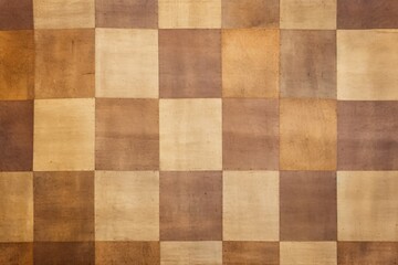 A brown and white checkered pattern.