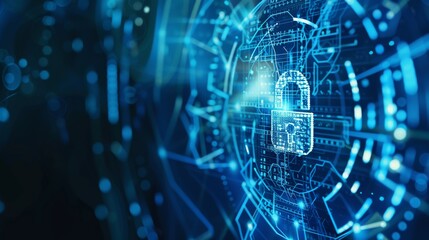 Cybersecurity protocols in VFS environments safeguard internet technology units using locking mechanisms, supported by video vector unlocking and security configuration strategies.