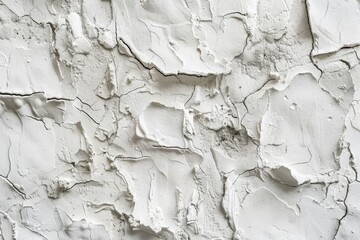 Detailed view of a white painted wall, ideal for backgrounds or textures