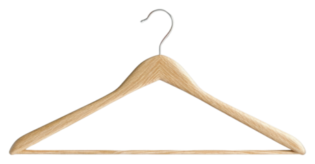 PNG  Oak wood clothe hangermockup simplicity coathanger hanging.