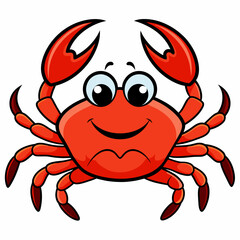 Crab vector art illustration (15)