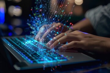 Privacy risks minimized by secure network logins, using antivirus technology systems to manage secure data controls and enhance digital mobile encryption.