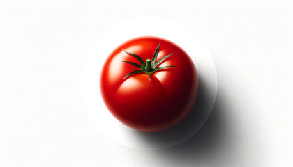 tomato on a white background