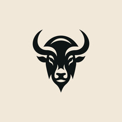 Bison head logo