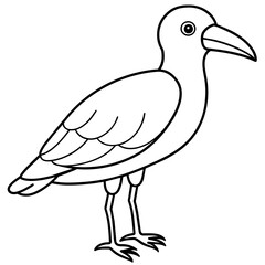 Obraz premium illustration of cartoon bird