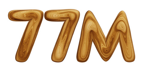Wooden 77m for followers and subscribers celebration
