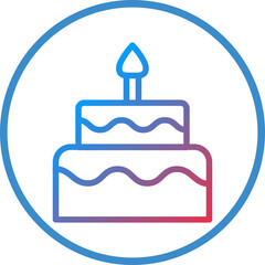 Cake Icon Style