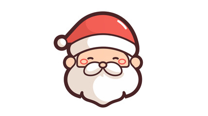 Hand drawn cartoon Santa Claus illustration material
