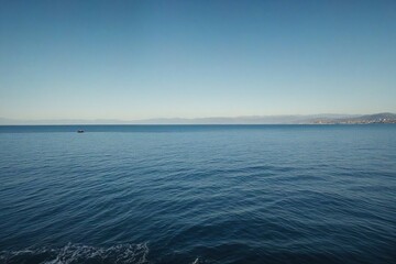 Obraz premium blue sky and sea