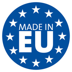 Made in the European Union icon. - 802977829