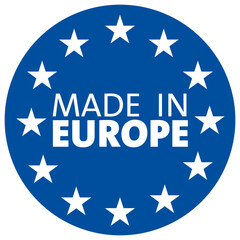 Made in the European Union icon. - 802977839