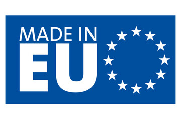 Made in the European Union icon. - 802977845